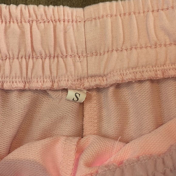 Pink SHEIN Sweatshorts - Picture 3 of 4